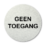 Basic pictogram Geen toegang