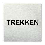 Pictogram vierkant Trekken