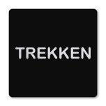 Pictogram Trekken zwart 10 x 10 cm