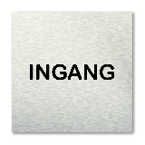 Pictogram vierkant Ingang