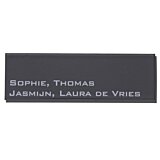 Emaille naambord