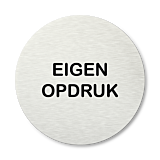Pictogram rond met eigen opdruk