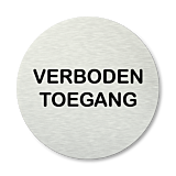 Basic pictogram Verboden toegang