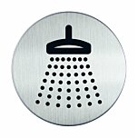 RVS pictogram Douche / Doucheruimte