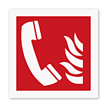 Alarmtelefoon pictogram bordje