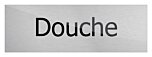 Deurbord Douche