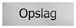Deurbord Opslag