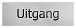 Deurbord Uitgang