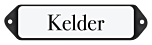 Deurbordje emaille Kelder