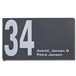 Emaille naambord
