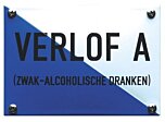 Horecabord Verlof A