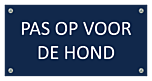 Tekstbord van gegraveerd kunststof in diverse kleuren 15 x 7,5 centimeter