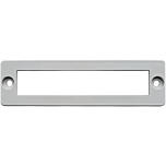 Naamplaathouder voor naamplaatjes model gegoten 100 x 28 mm