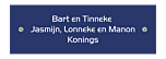 Naamplaatje met nostalgische uitstraling 15 x 5 cm blauw