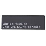 Emaille naambord