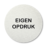 Pictogram rond met eigen opdruk