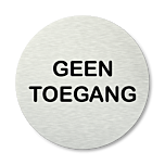 Basic pictogram Geen toegang