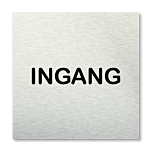 Pictogram vierkant Ingang