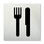 Pictogram vierkant Restaurant