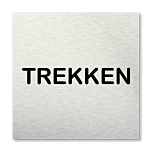 Pictogram vierkant Trekken