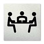 Pictogram vierkant Vergaderruimte