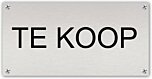 Tekstbord Aluminium Te koop