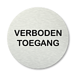 Basic pictogram Verboden toegang