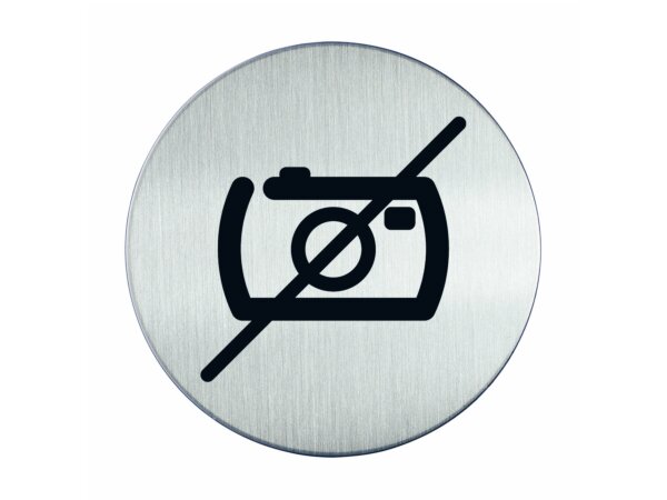 RVS pictogram Foto maken verboden