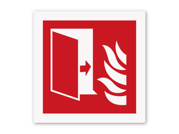 Brandwerende deur bord