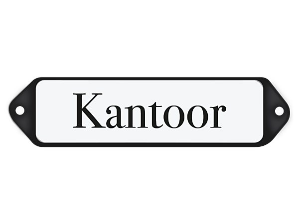 Deurbordje Kantoor 