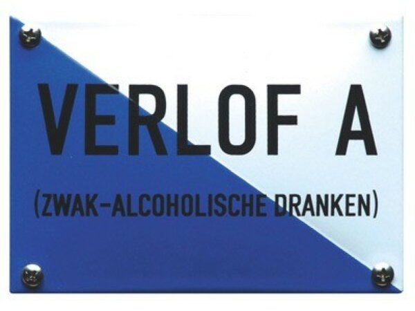 Horecabord Verlof A