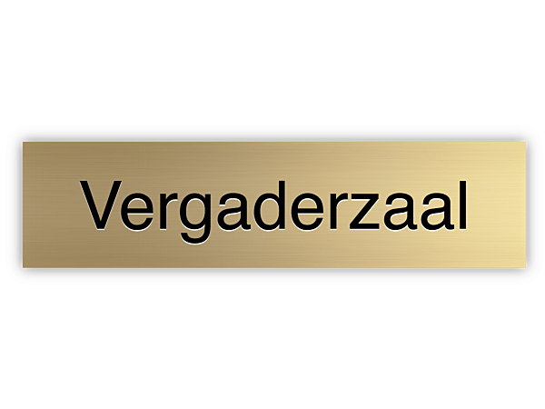 Deurbordje Vergaderzaal