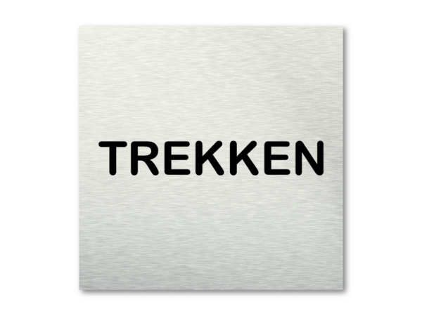 Pictogram Trekken