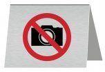 Tafelbordje Fotograferen verboden