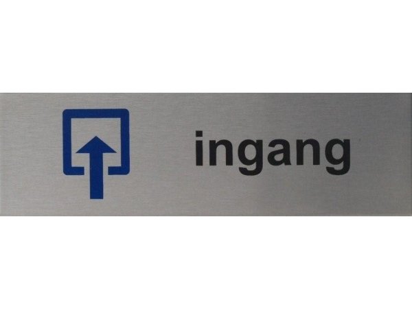 RVS pictogram Ingang