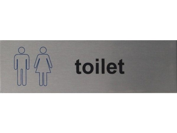 RVS pictogram toilet