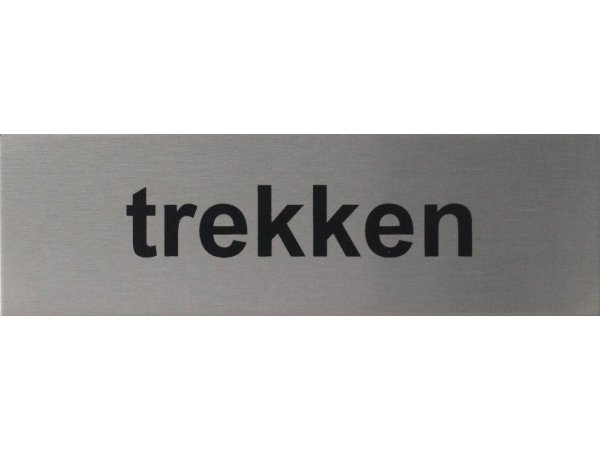 RVS pictogram Trekken