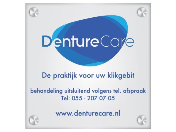 Bedrijfsbord Acrylaat met logo