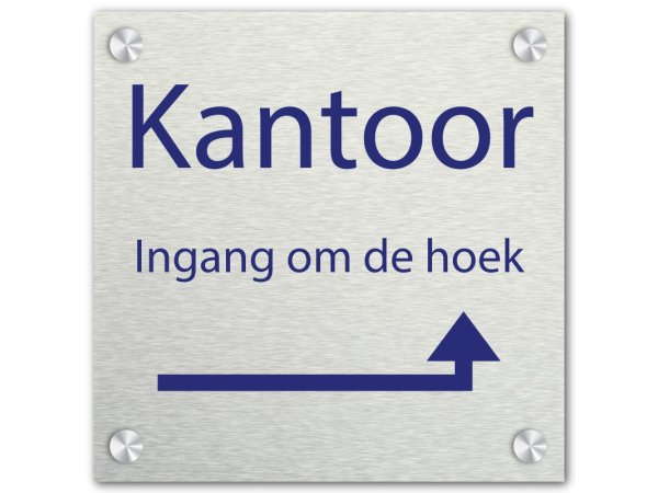 Bedrijfsnaambord AluPrint