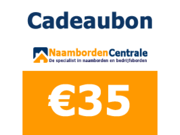 Cadeaubon 35 euro