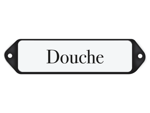 Deurbordje Douche 