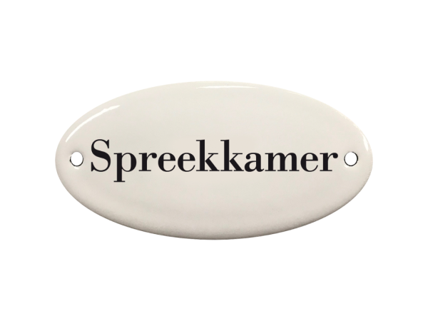 Deurbordje Spreekkamer 