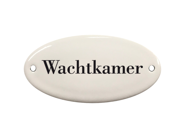 Deurbordje Wachtkamer 