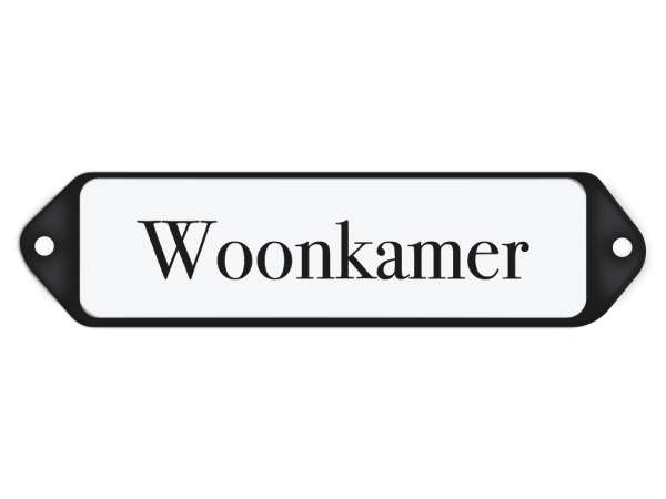 Deurbordje Woonkamer