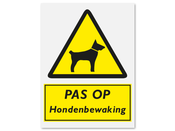 Pas op hondenbewaking