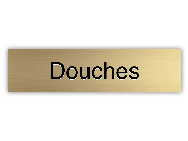 Deurbordje Douches