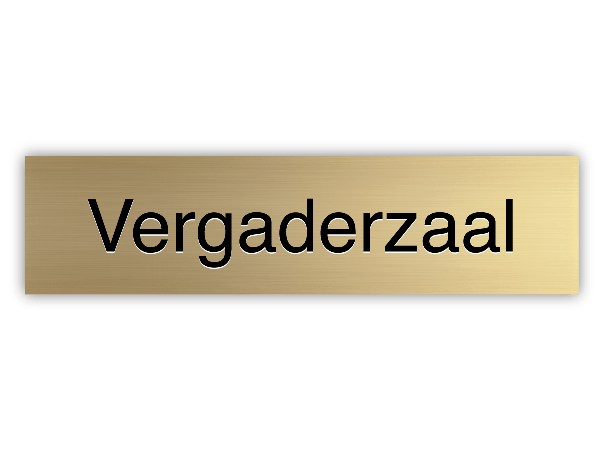 Deurbordje Vergaderzaal