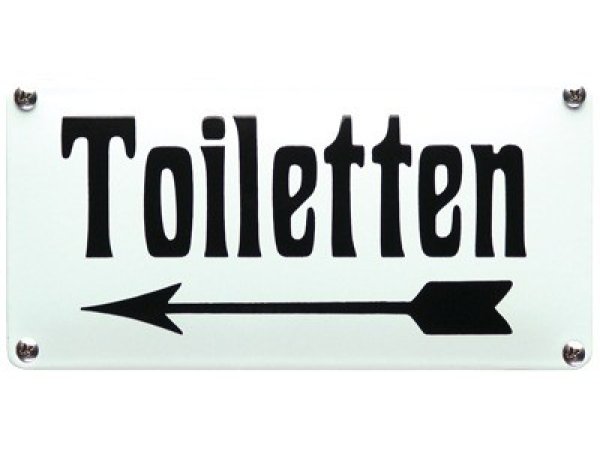 Toiletten pijl links