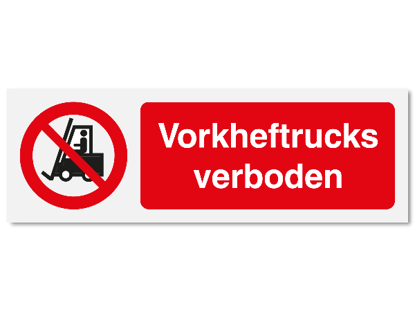 Vorkheftrucks verboden