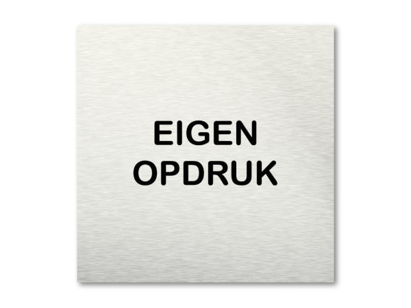 Pictogram Eigen opdruk